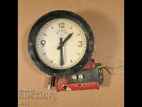 Old locomotive BDZ electric clock