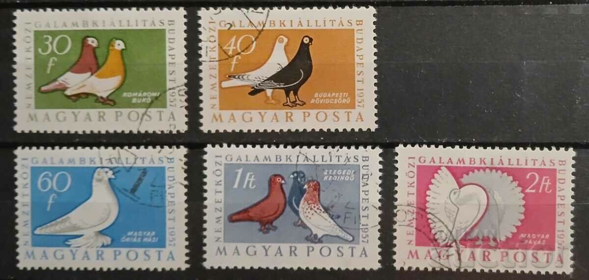 Hungary 1957 Fauna/Birds Kleimo