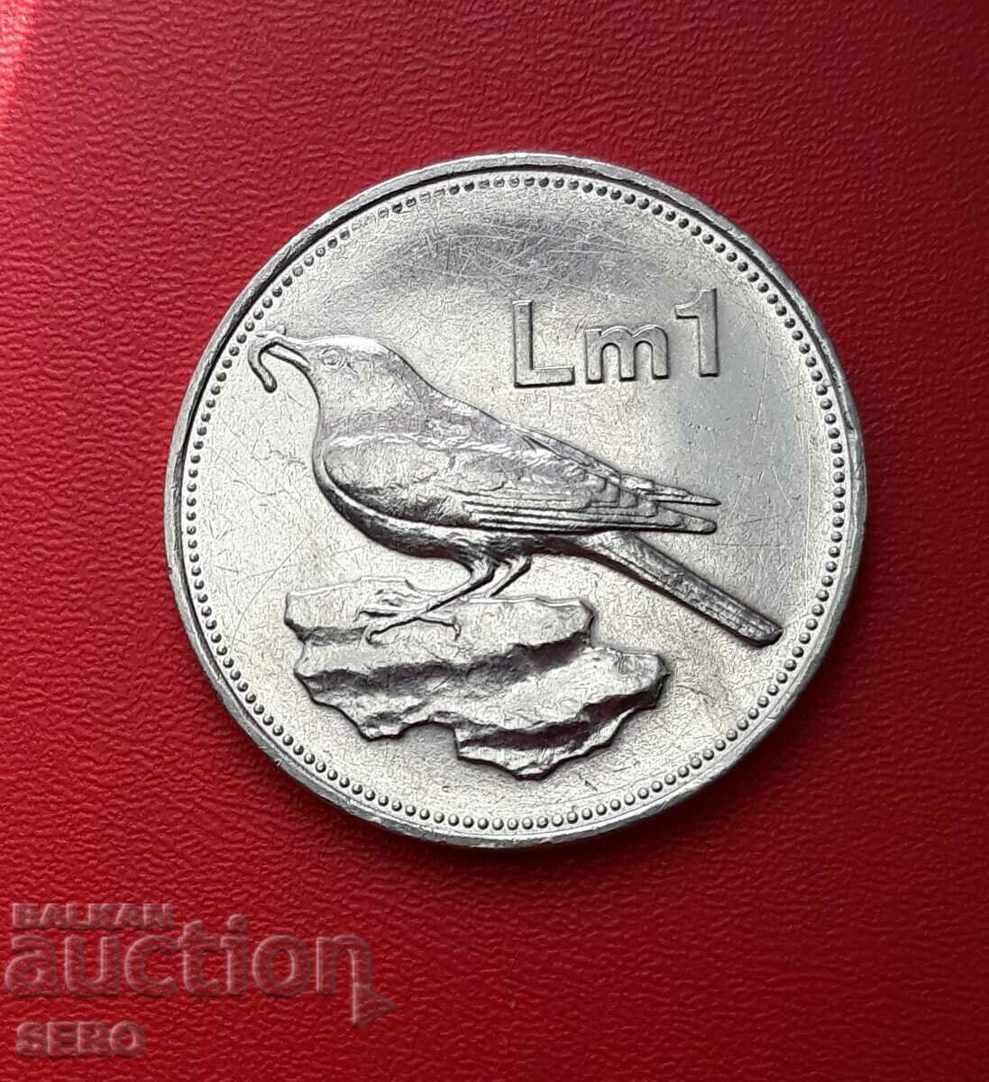 Malta-1 liră 1986