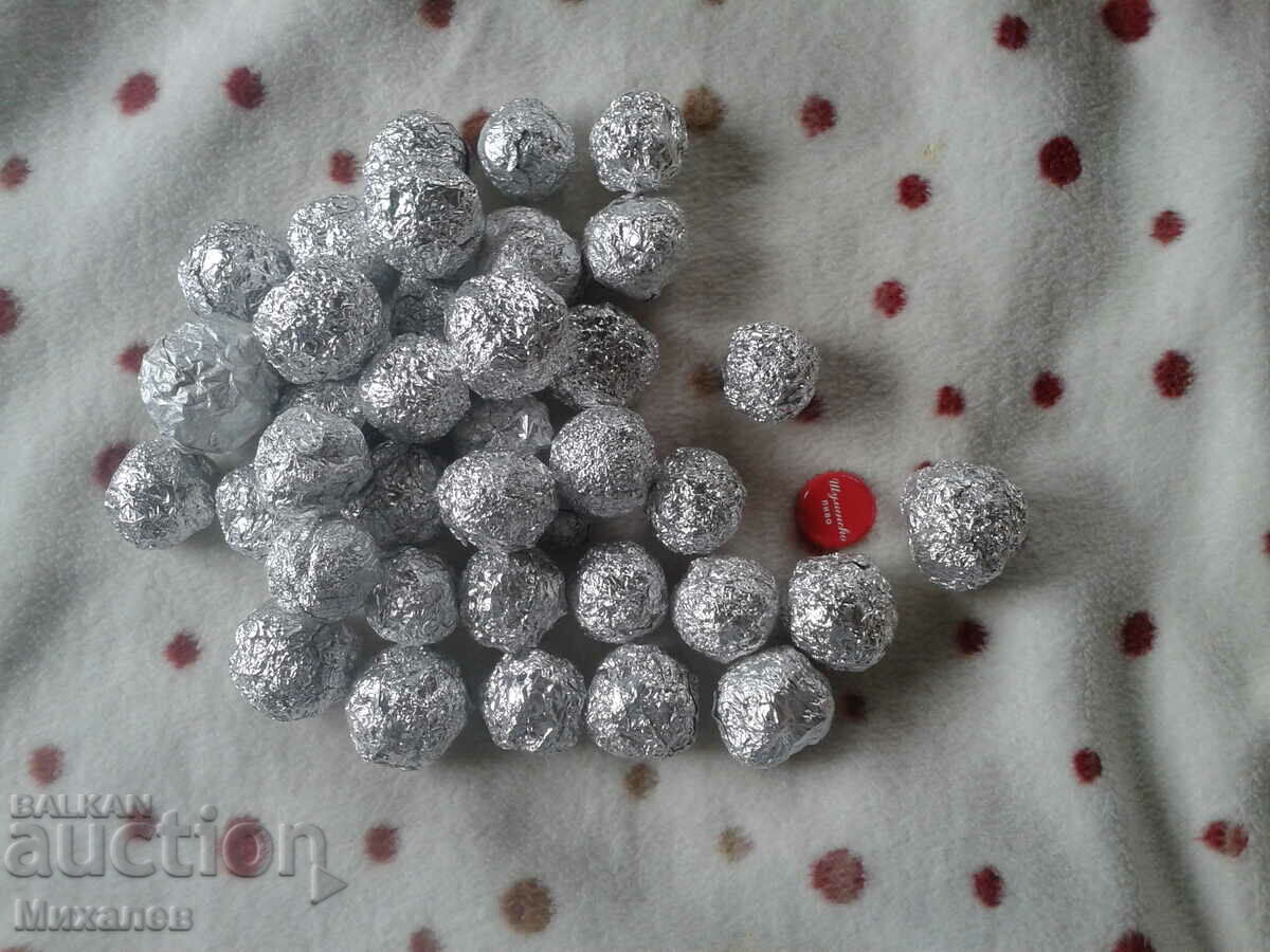 tinfoil balls