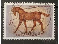 Luxembourg 1961 Fauna/Horses Claimo