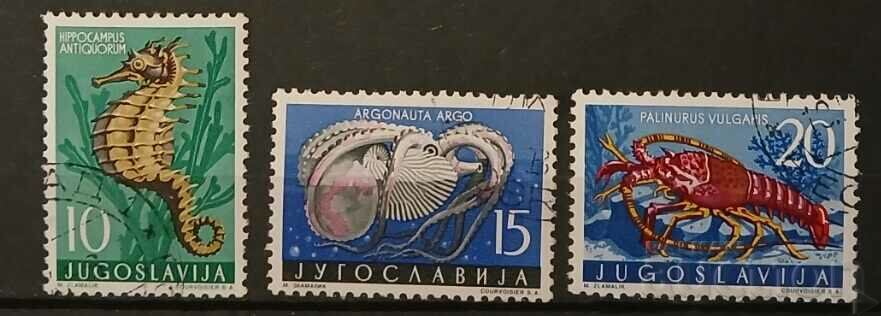 Yugoslavia 1956 Fauna Kleimo