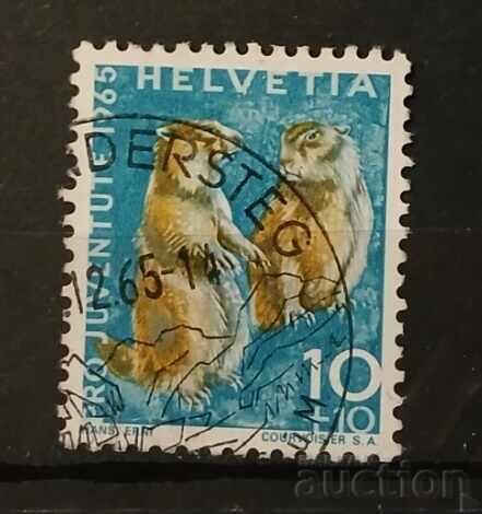 Switzerland 1965 Fauna Claimo