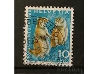 Switzerland 1965 Fauna Claimo