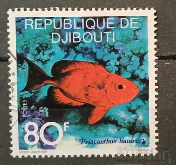 Djibouti 1977 Fauna/Fishes Claimo