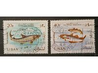 Liban 1968 Fauna/Fishes Claimo