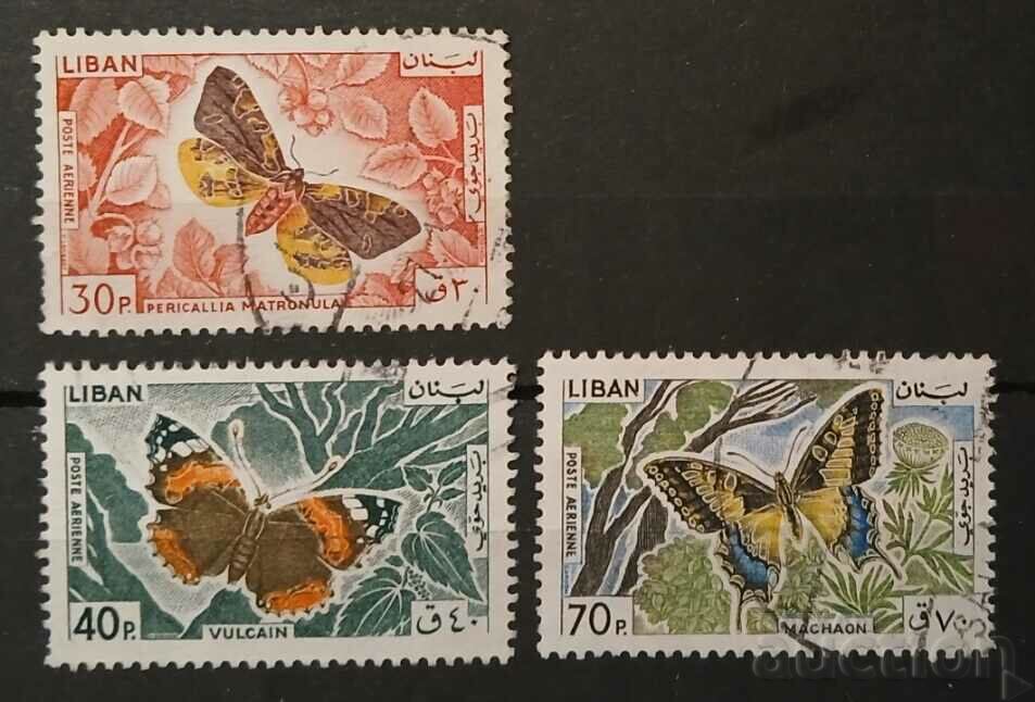 Λίβανος 1965 Fauna/Butterflies Claimo