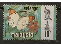 Malaysia/Selangor 1971 Fauna/Butterflies Claymo