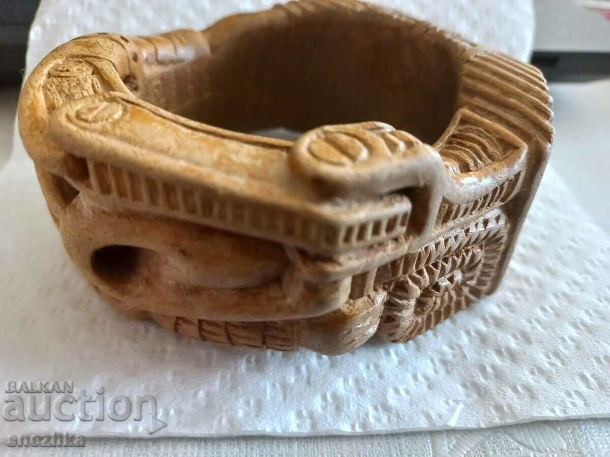 Delivery of Jewellery, wooden bracelet, author's handmade work