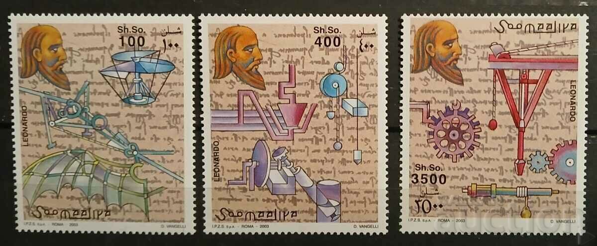 Somalia 2003 Personalities/Leonardo da Vinci MNH