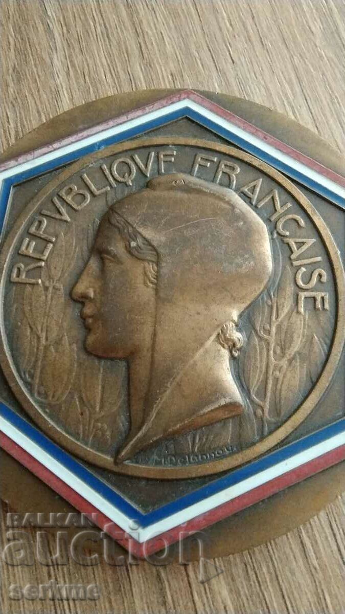 Auction Plaque France 1987 Auction Plaque France 1987