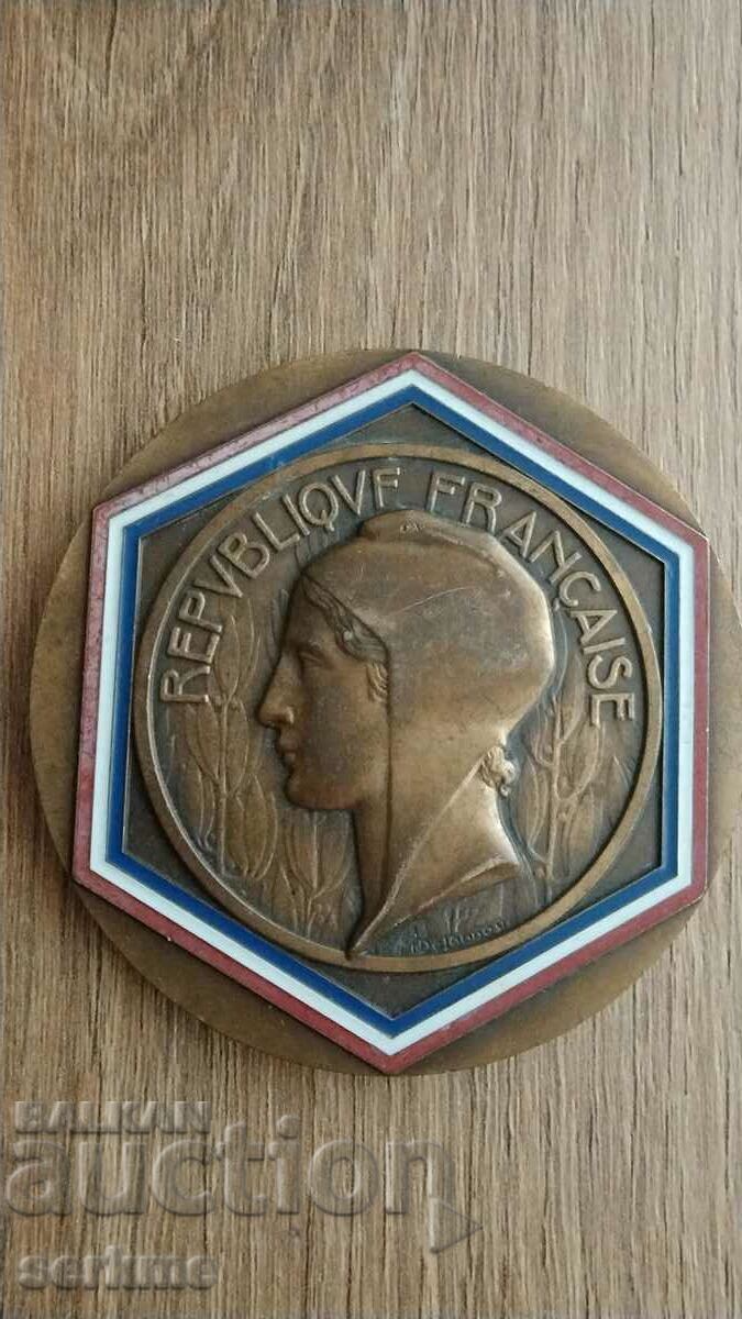 Plaque France 1987