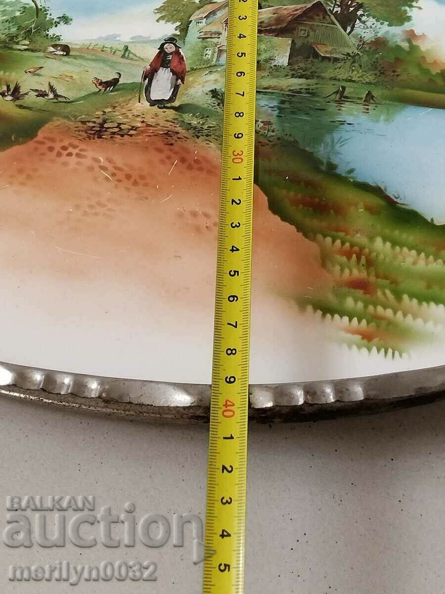 Delivery of Old tray, porcelain, casserole early 20th century Delivery of Old tray, porcelain, casserole early 20th century