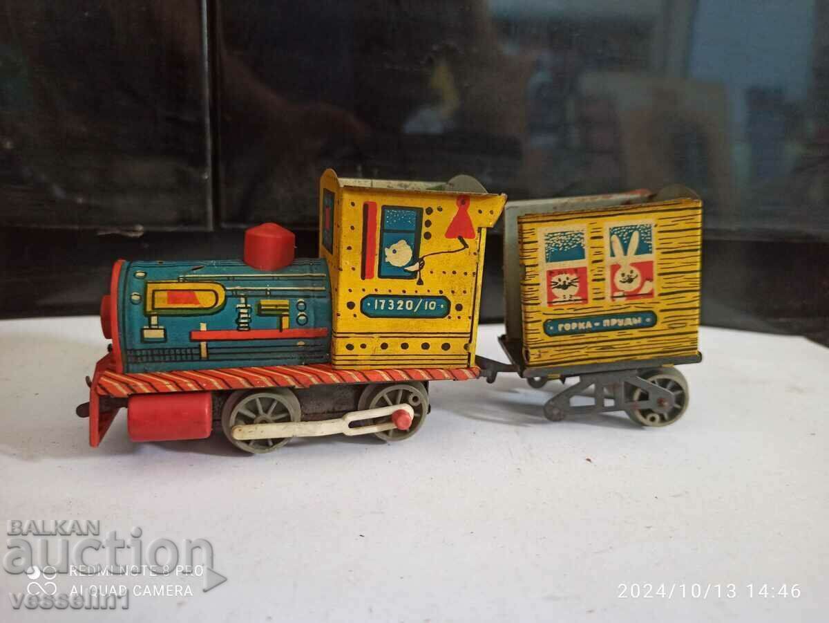 Old Russian tin wind up toy Old Russian tin wind up toy