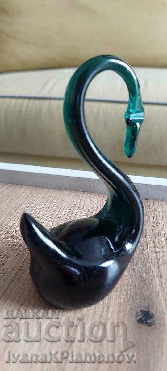 Murano glass swan figure for collectors with price 35.00 BGN | € 17.90 Murano glass swan figure for collectors with price 35.00 BGN | € 17.90