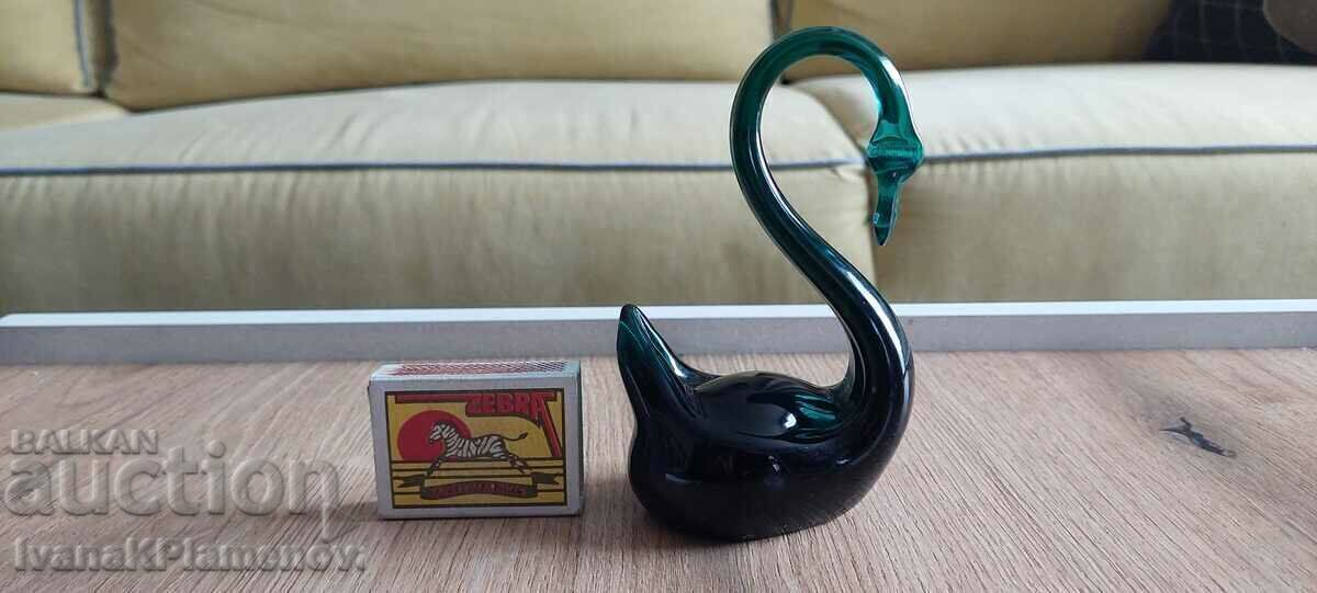 Murano glass swan figure for collectors - 6 Murano glass swan figure for collectors - 6