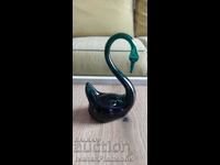 Murano glass swan figure for collectors