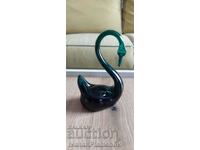 Murano glass swan figure for collectors