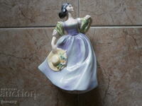 Porcelain figure 18cm. brand