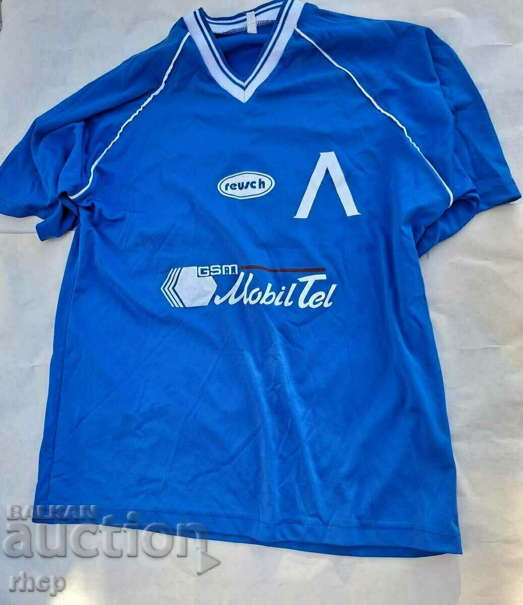 Ποδοσφαιρική φανέλα Levski 1999-2000 Reuscch Mobiltel