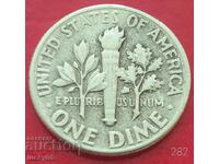 1 dime 1947 - SUA - Argint