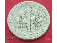 1 dime 1948 - SUA - Argint