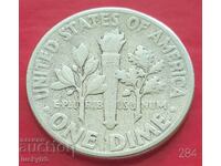 1 dime 1956 - SUA - Argint