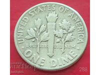 1 dime 1958 - USA - Silver