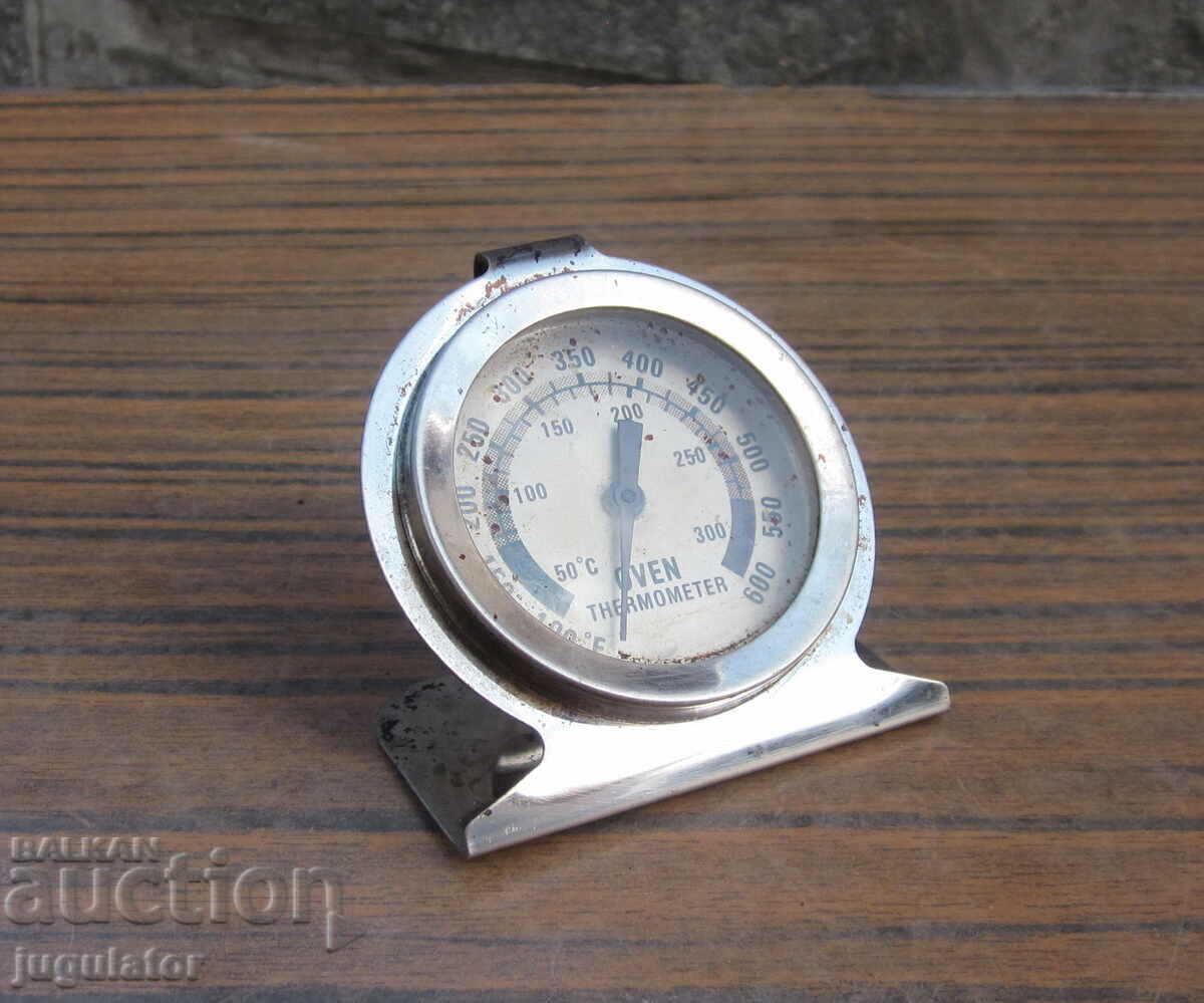 Auction vintage old small table thermometer for oven and grill oven Auction vintage old small table thermometer for oven and grill oven