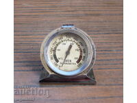 vintage old small table thermometer for oven and grill oven