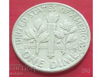 1 дайм 1962 - САЩ - Сребро