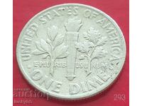 1 dime 1962 - USA - Silver