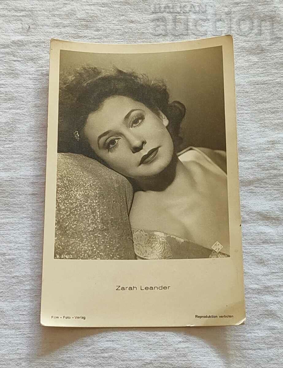 ZARAH LEANDER ZARA LEANDER CINEMA GERMANY P.K. 1940