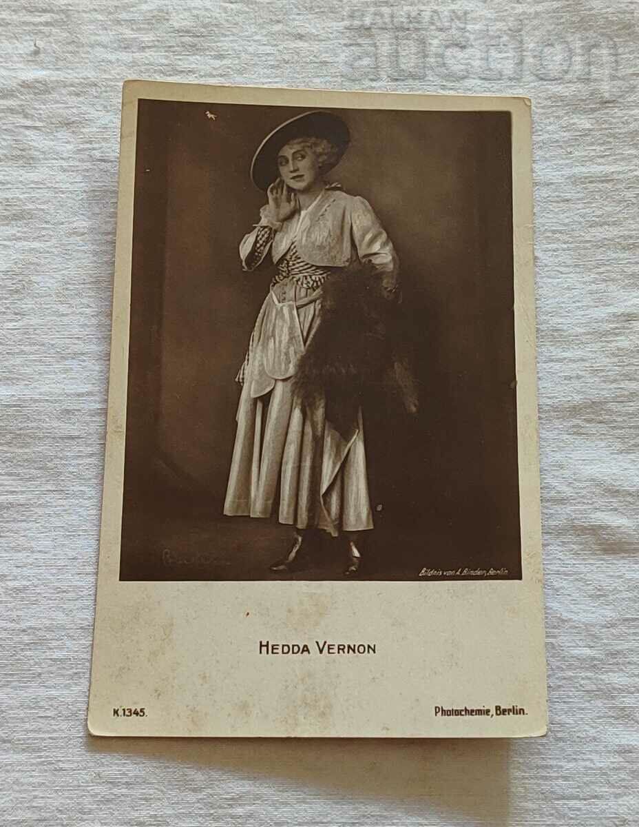 HEDDA VERNON CINEMA HEDDA VERNON GERMANIA P.K.