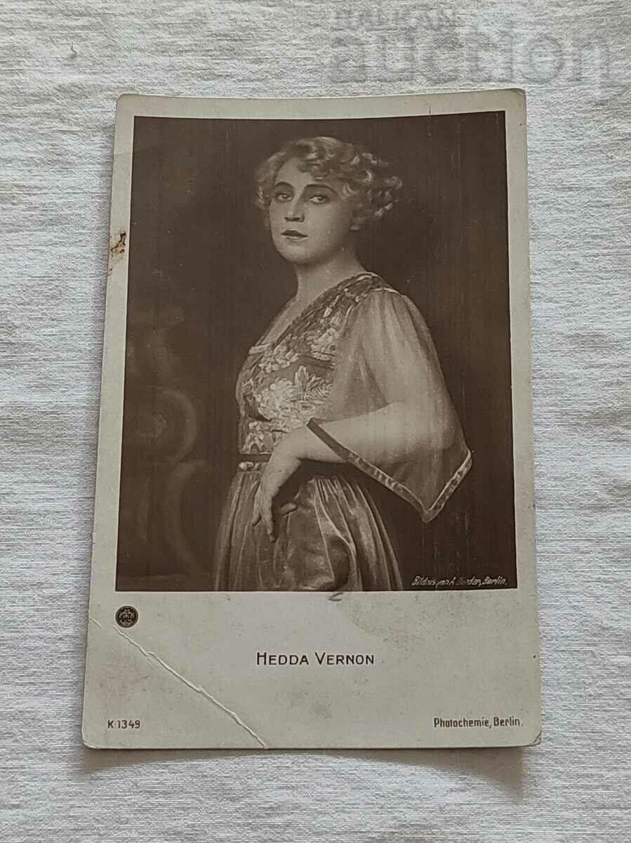 HEDDA VERNON ХЕДА ВЪРНЪН КИНО ГЕРМАНИЯ П.К.