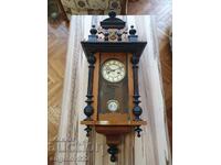 Gustav Becker German Wall Clock WORKING