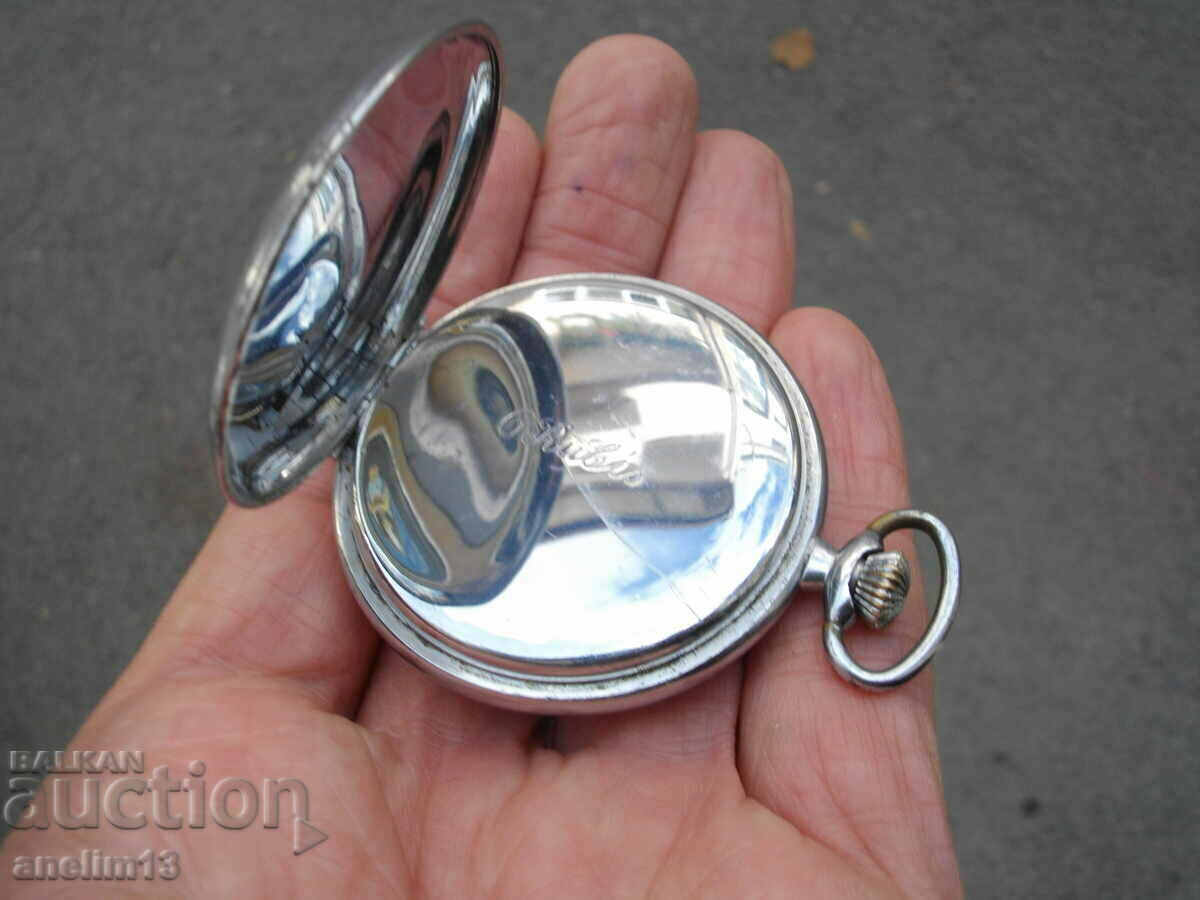 COLLECTIBLE OLD KIENZLE POCKET WATCH - 5