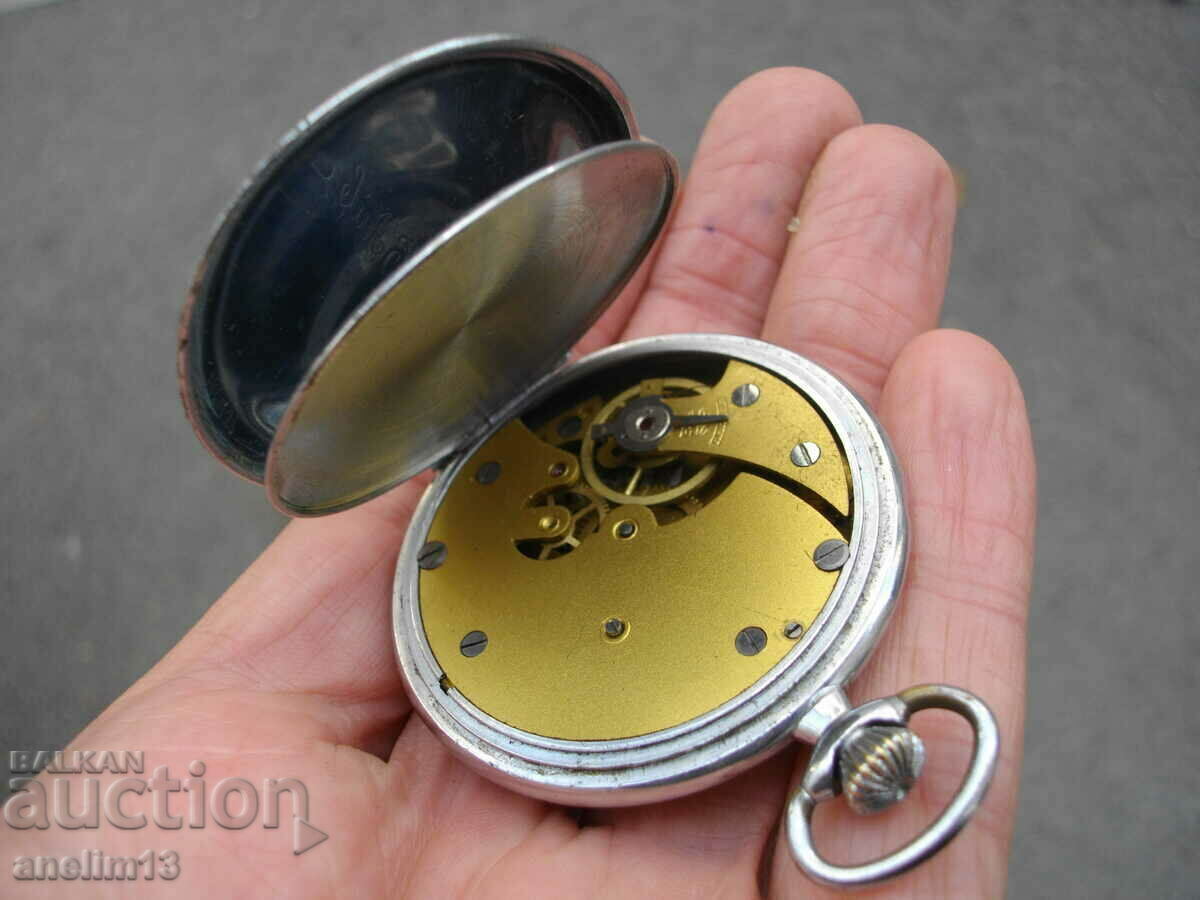 COLLECTIBLE OLD KIENZLE POCKET WATCH - 6