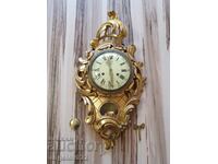 Franz Hermle German Wall Clock WORKING