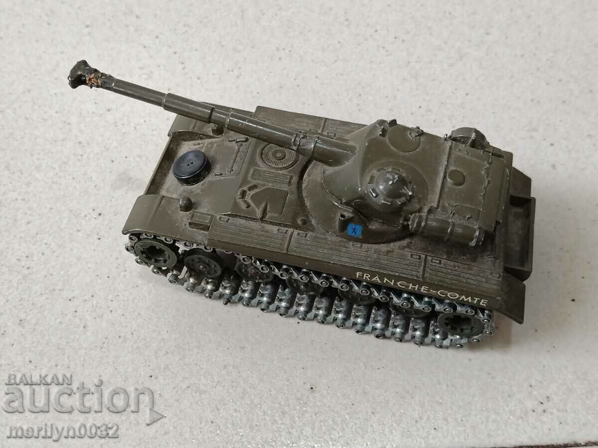 Children's metal toy tank military 1975 - 5 Children's metal toy tank military 1975 - 5