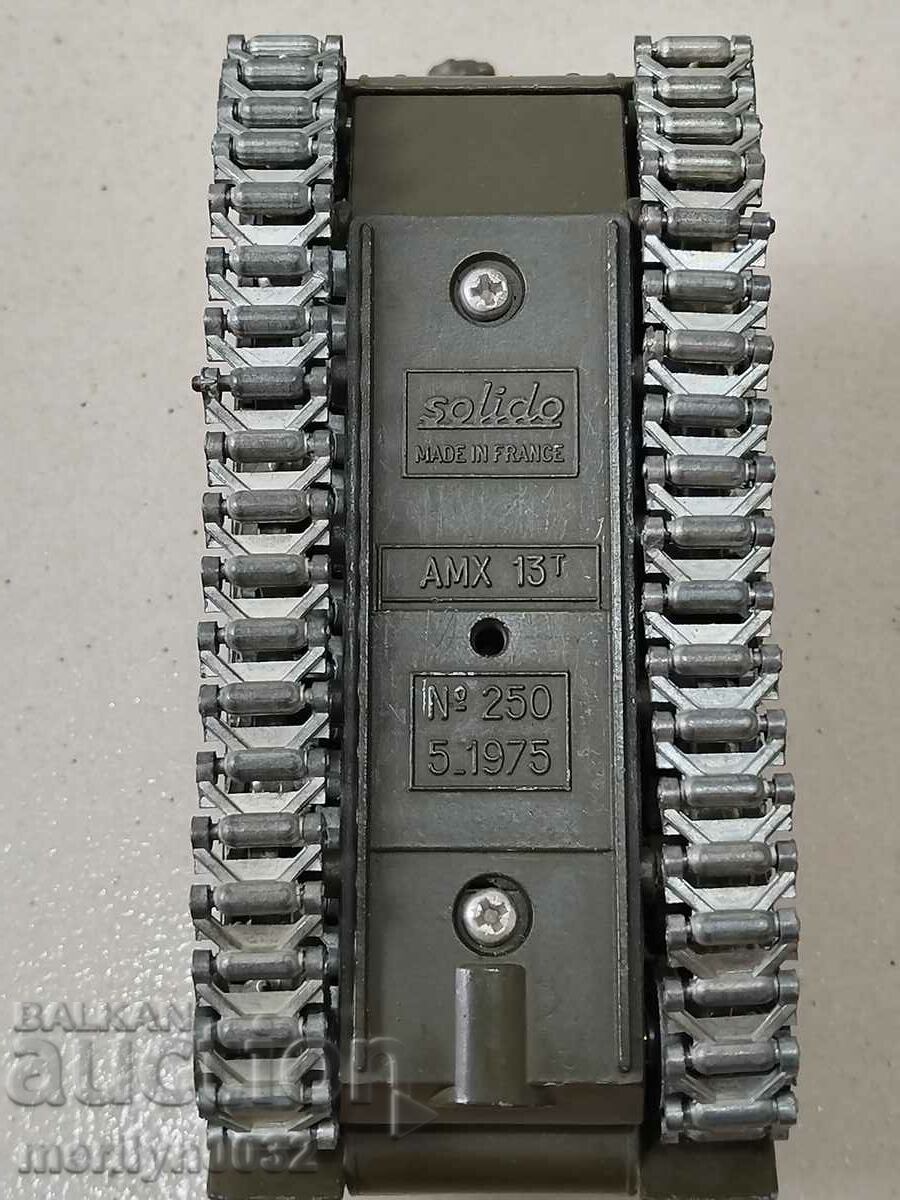 Children's metal toy tank military 1975 - 6 Children's metal toy tank military 1975 - 6