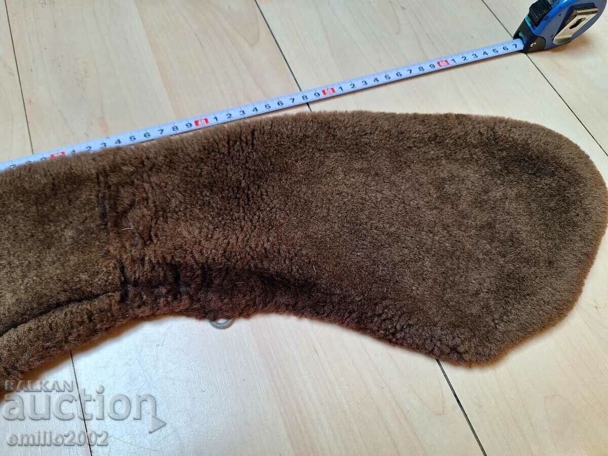 Auction Military leather coat collar Auction Military leather coat collar