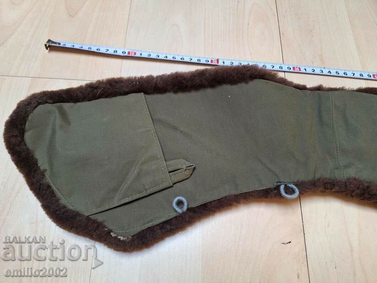 Delivery of Military leather coat collar Delivery of Military leather coat collar