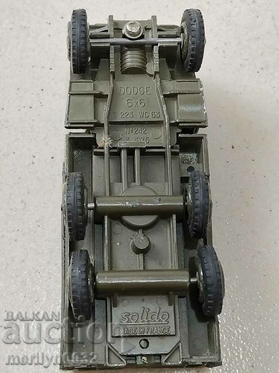 Children's metal toy military truck 1975 - 5 Children's metal toy military truck 1975 - 5