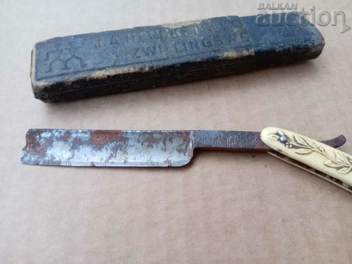 Παράδοση ξυράφι αντίκα 1918 γερμανικής κατασκευής Παράδοση ξυράφι αντίκα 1918 γερμανικής κατασκευής