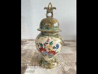 Beautiful marked porcelain urn