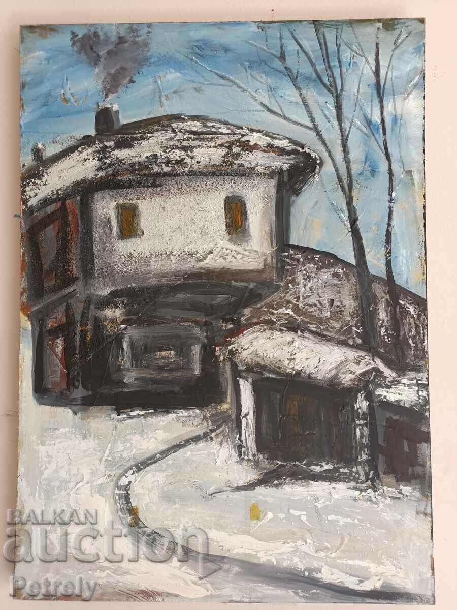 Oil painting with price 120.00 BGN | € 61.36 Oil painting with price 120.00 BGN | € 61.36