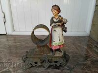 Rare Case Mantel Clock France/19th Century-For Repair.