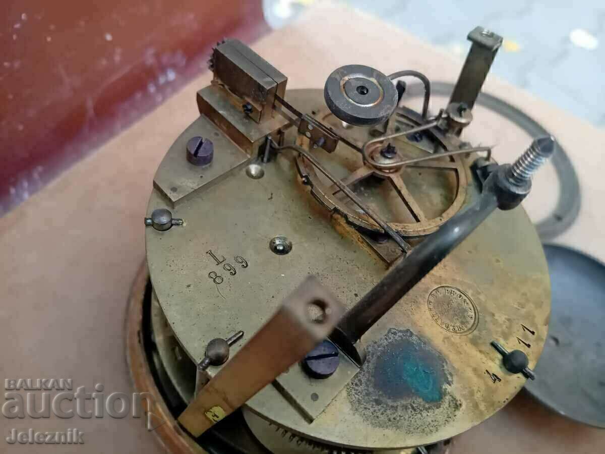 Working Mantel Clock Machine "S.Marti" France-Perfect - 5 Working Mantel Clock Machine "S.Marti" France-Perfect - 5