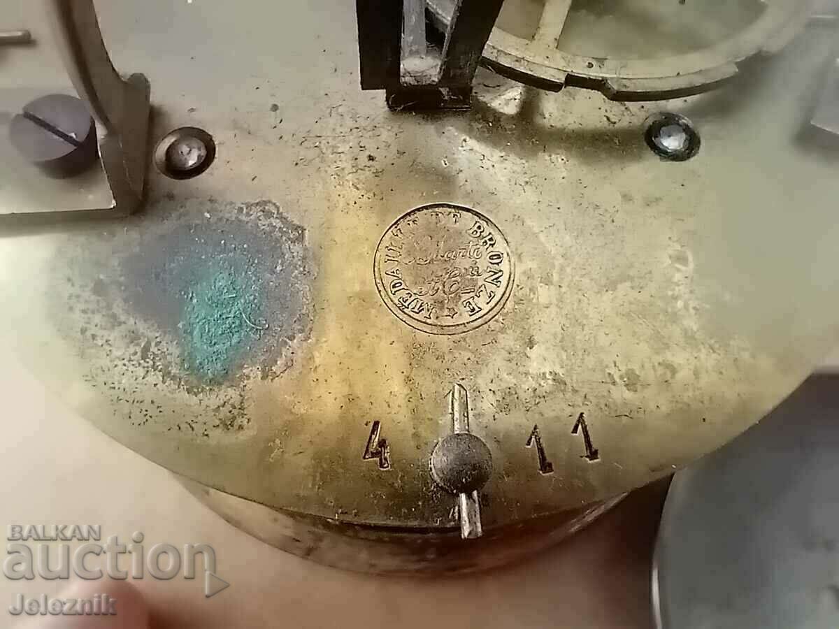 Working Mantel Clock Machine "S.Marti" France-Perfect - 6 Working Mantel Clock Machine "S.Marti" France-Perfect - 6